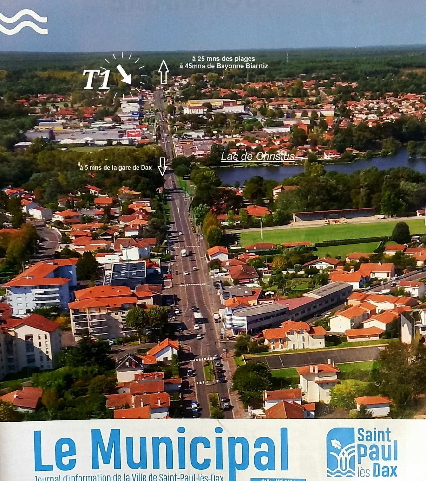 Apartment Studio Nature Et Beauregard 30M2 En Duplex Proche Lac, Cures Thermales Et Commerces Saint-Paul-les-Dax